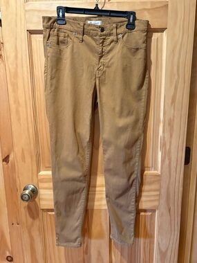 Madewell High-Rise Skinny Jeans brown women’s 31